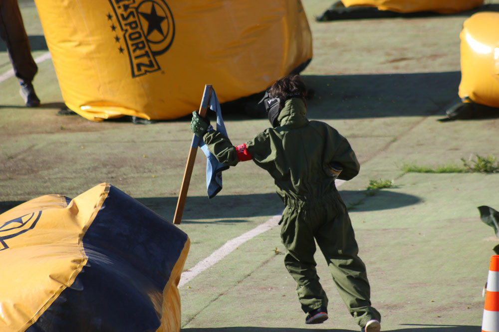 Les mineurs aux paintball