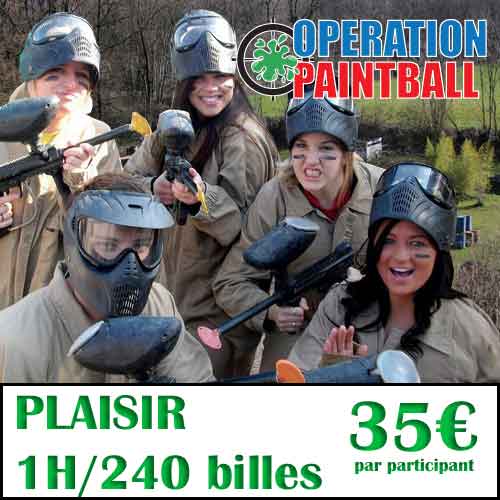 Formule paintball 35€